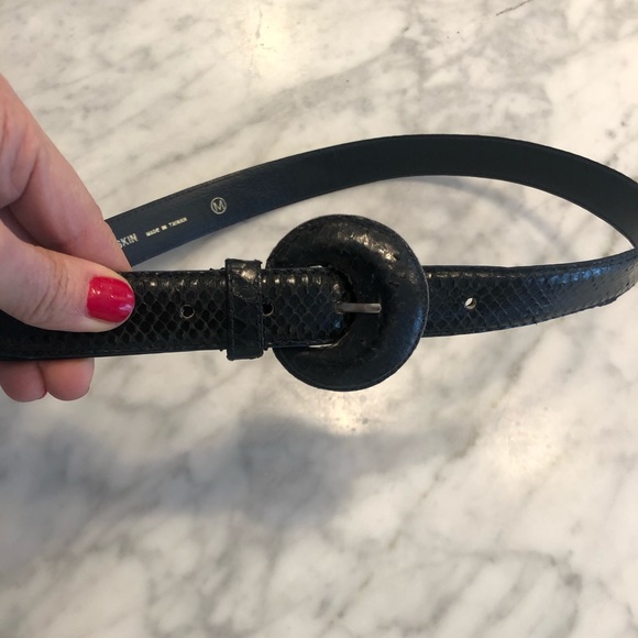 Like-New DAME Genuine Snakeskin Belt, Size M main image 10